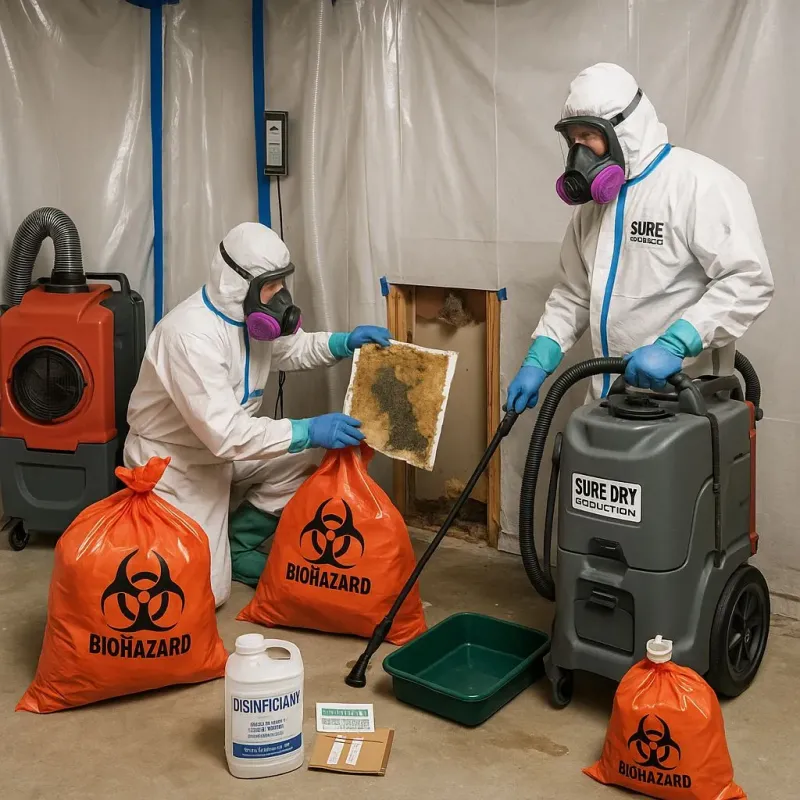 Contaminated Water Handling Protocols process in Beaumont, TX